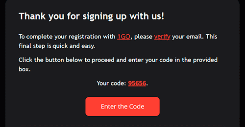 Verify your email and phone number
