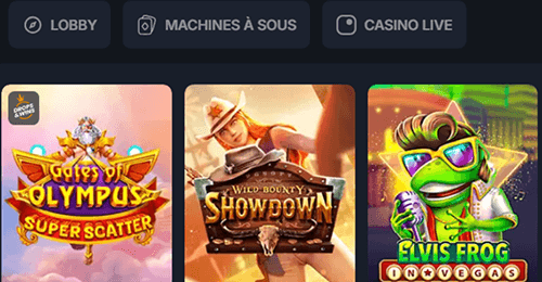 Commencez à jouer aux machines à sous vidéo en argent réel