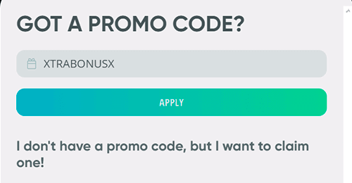 Activate the no deposit bonus