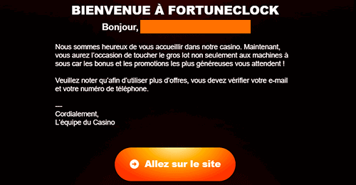 Confirmez les coordonnées Confirmez les coordonnées