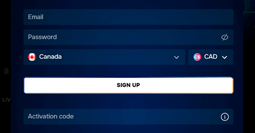 Create an account