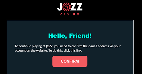 Vérifiez votre compte