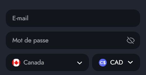 Inscrivez-vous pour créer un compte