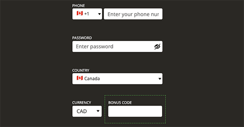 Register an account Register an account