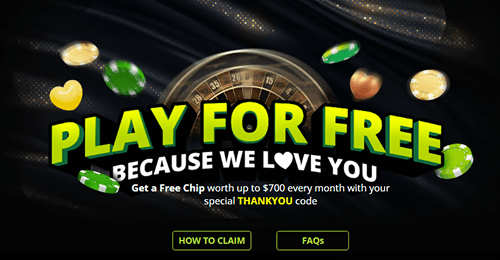 Claim the bonus