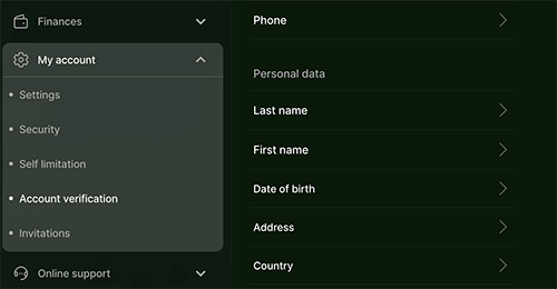Verify your account Verify your account