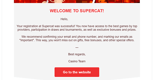 Confirmez votre profil