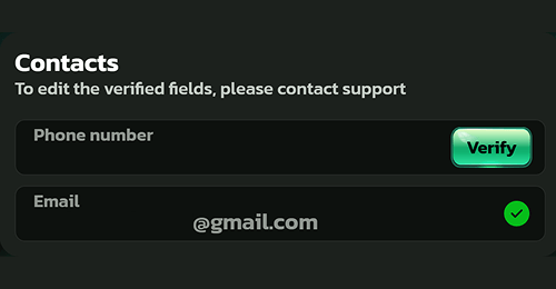 Verify your account Verify your account